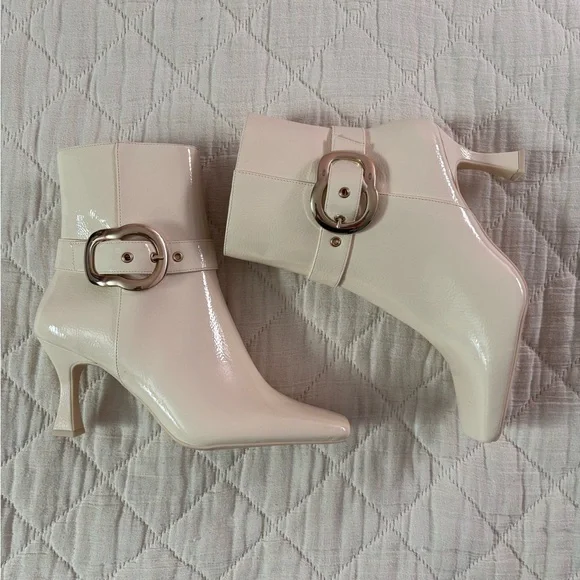 Giani Bini Cream Ankle Booties Sz 8.5 NWOT | Giani Bini Ankle Booties | Booties- - Picture 5 of 7